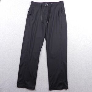 Hylete Pants Mens Medium Activewear Gym Training Drawstring Athletic Black